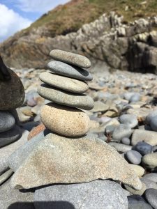Pebbles at Llangranog
