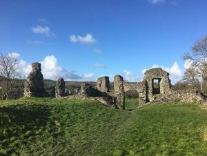 Castle Ruins at Newcastle Emlyn