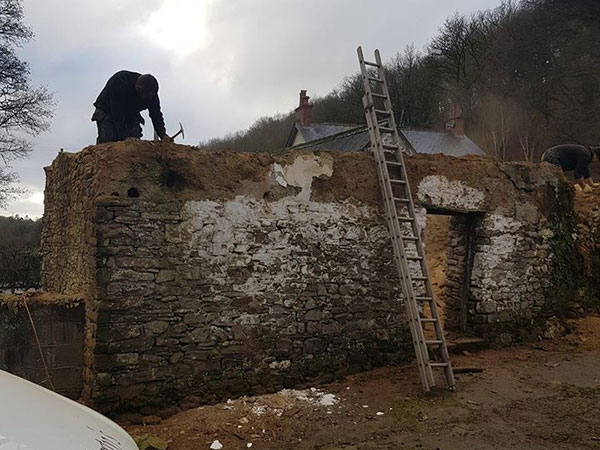 Building Work Begins